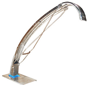 silo fill pipes, center